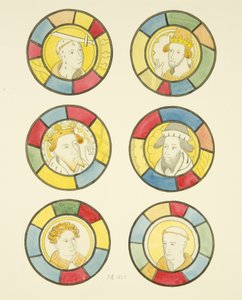 Buntglasfenster im Nordfenster des Kirchenschiffs von St. Mary Redcliffe von Joseph Manning