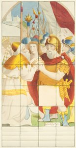 Buntglasfenster am östlichen Ende des südlichen Seitenschiffs der Kathedrale von Bristol