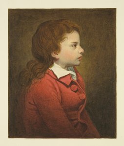 Angebliches Porträt von Chatterton (tatsächlich der Sohn des Künstlers Morris) in der St. Mary Redcliffe von Joseph Manning