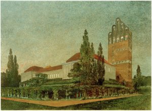 Darmstadt, Mathildenhöhe, Ausstellungsgebäude von Joseph Maria Olbrich