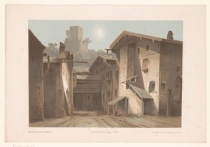Ansicht auf Bad Ragaz von Joseph Maximilian Kolb