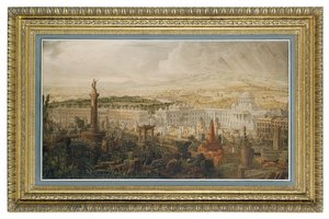 Entwurf für den Waterloo-Palast, die vorgeschlagene Stadtresidenz des Herzogs von Wellington, ca. 1816