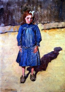 Das blaue Kleid