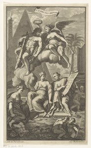 Herkules gekrönt von Victoria von Joseph Mulder
