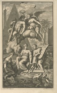 Herkules gekrönt von Victoria von Joseph Mulder