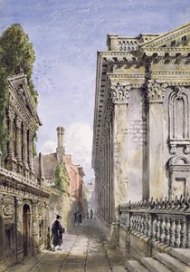 Senate House Passage, Cambridge, 1843 von Joseph Murray Ince