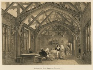 Bankettsaal, Bramhall, Cheshire von Joseph Nash