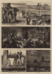 Henley-Regatta von Joseph Nash
