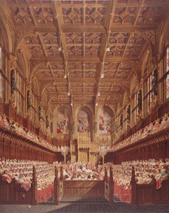 Königin Victoria im House of Lords von Joseph Nash