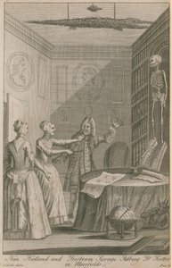 Nan Holland und Tristram Savage berauben Dr. Trotter in Moorfields von Joseph Nicholls