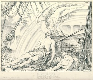 Illustration zu Coleridges Rime of The Ancient Mariner