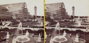 Der Kristallpalast in Hyde Park, ca. 1900