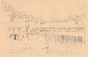 Auto-Lithographie von J. Pennell, ca. 1877-1898, 1898