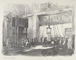 Abfüllung der großen Muschel