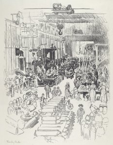Granaten fertigstellen von Joseph Pennell