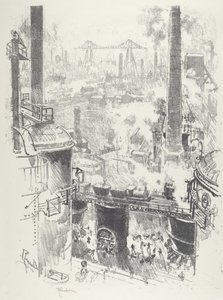 Von den Spitzen der Hochöfen, 1916