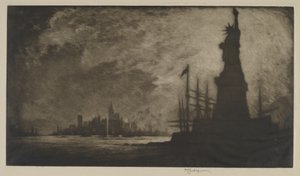 Hail America von Joseph Pennell