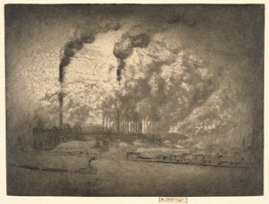Illinois Steel Company von Joseph Pennell