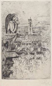 Der Stryge von Joseph Pennell