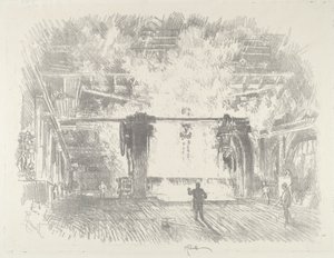 Herstellung von Panzerplatten von Joseph Pennell