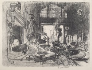 Herstellung von Propellerblättern von Joseph Pennell