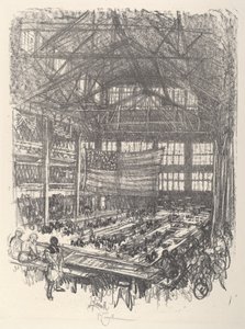 Gewehre herstellen, 1917 von Joseph Pennell