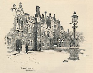 Altes Charterhouse: Der Hof des Meisters, 1886