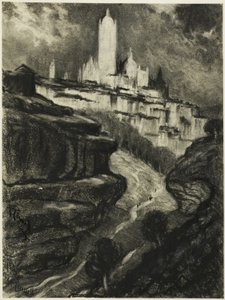Segovia von Joseph Pennell