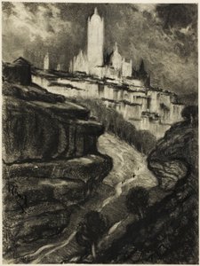 Segovia von Joseph Pennell