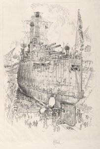 Die Ameisen, 1917 von Joseph Pennell