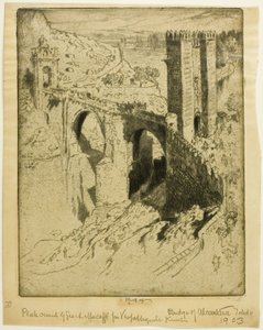 Die Brücke von Alcantara, Toledo
