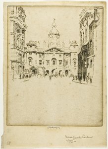 Die Horse Guards von Joseph Pennell