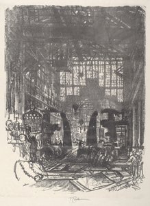 Die Nieter, 1917 von Joseph Pennell