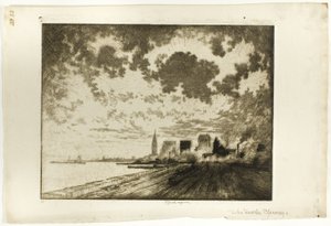 Die Gleise, Chicago von Joseph Pennell