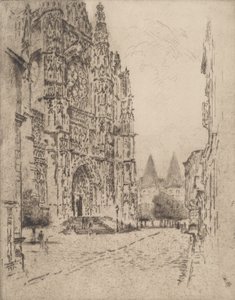 Türme des Bischofspalastes, Beauvais, 1907