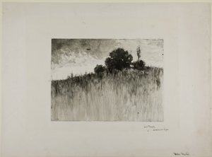 Unter dem Hügel von Joseph Pennell