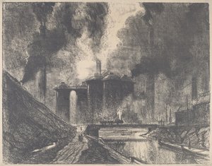 Arbeitsschlösser, Wolverhampton, 1912 von Joseph Pennell