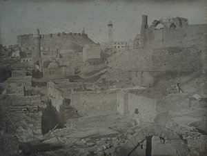Aleppo, vom Antioch-Tor aus gesehen von Joseph Philibert Girault De Prangey