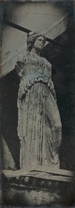 Karyatide, Erechtheion, Athen von Joseph Philibert Girault De Prangey