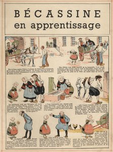 Becassine in Ausbildung von Joseph Porphyre Pinchon