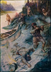 Niemand war sicher, kein Leben war sicher, 1908, um 1920 von Joseph Ratcliffe Skelton