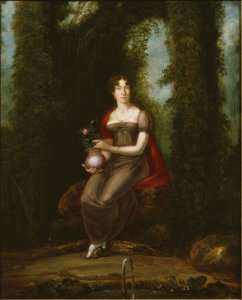 Weibliches Bildnis, auch gedeutet als Bildnis der Madame de Staël von Joseph Reinhart