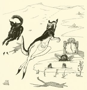 Der alte Mann Känguru (Gravur) von Joseph Rudyard (after) Kipling