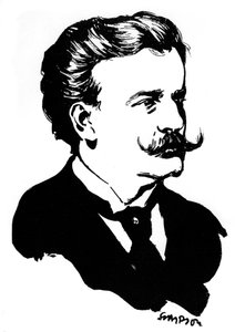Moriz Rosenthal, polnisch-amerikanischer Pianist, 1912