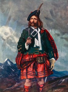 Rob Roy Mac Gregor, 1660-1735 von Joseph Simpson