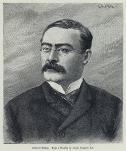 Rudyard Kipling von Joseph Simpson