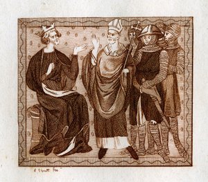 Das Leben von Thomas Becket, 1801 von Joseph Strutt