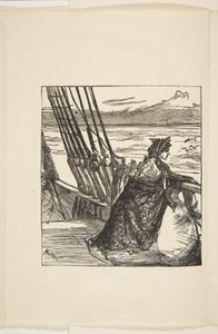 Die Tochter des Majors für Once a Week, 21. Juni 1862, 1862 von Joseph Swain