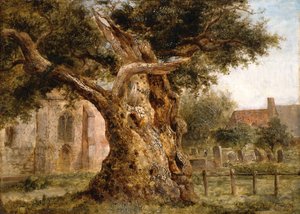 Die alte Eiche, 1870 von Joseph Thors