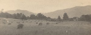 Landschaft mit Bäumen und Bergen, ca. 1900 von Joseph Turner Keiley